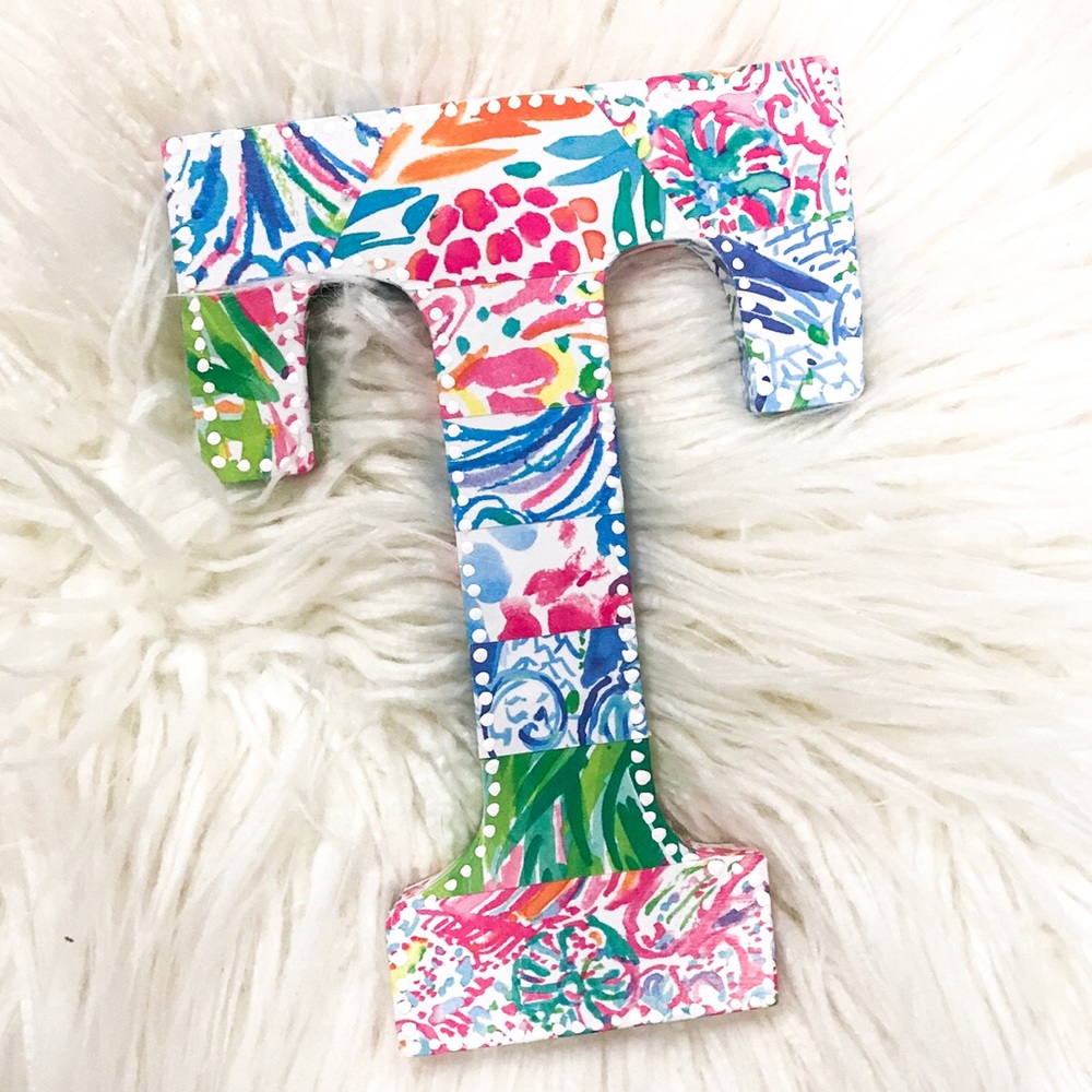 > Lilly Pulitzer Letters < please read description